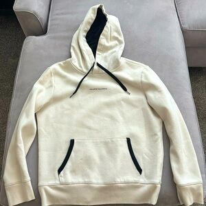 White hoodie, Hollister, size s.